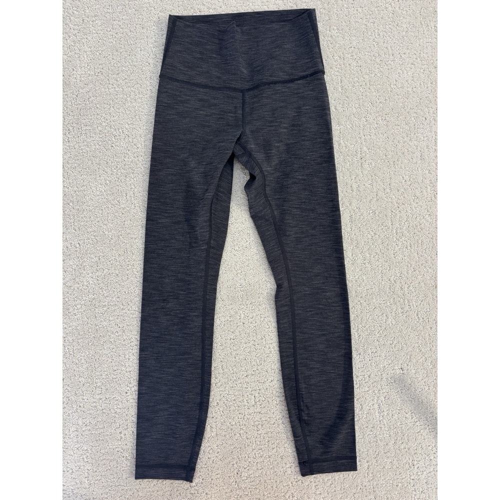 Lululemon Leggings Womens 4 Wunder Under Hi-Rise 7/8 Tight 25" Full On Luxtreme - Picture 2 of 7